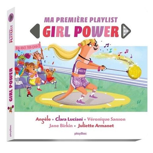 Ma Première Playlist - Girls Power - Livre Sonore Avec 5 Puces