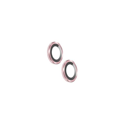 Protection Caméra Contour Aluminium Rose Pour Iphone 15