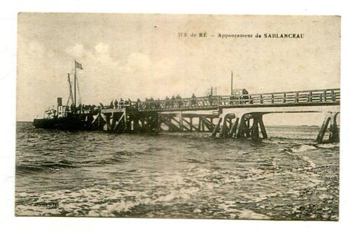 Carte Postale - Appontement De Sablanceau - Ile De Ré - Charente-Maritime - 17