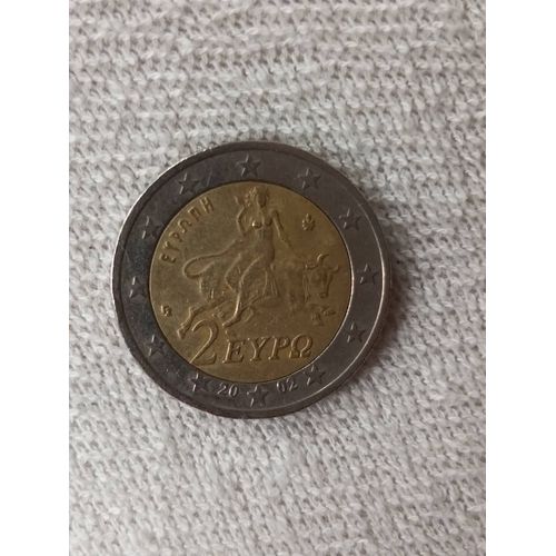 Pièce 2€ Grèce 2002 En Bon État