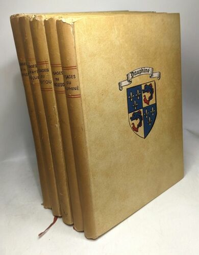 Visages: Du Dauphiné + Du Languedoc + Du Poitou + Du Pays Basque + De La Champagne - 5 Livres Collection ""'provinciales""