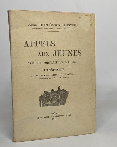Appels Aux Jeunes - Avec Un Portrait De L'auteur