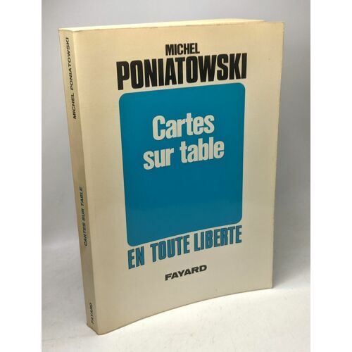 Cartes Sur Table En Toute Liberté