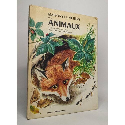 Maisons Et Métiers Des Animaux