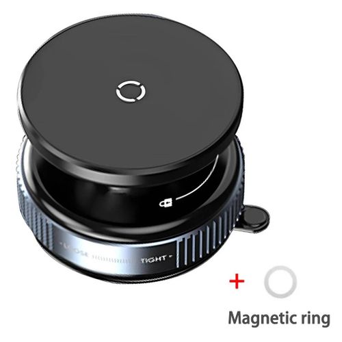 Support De Téléphone Pour Voiture,Support De Voiture Intelligent À Vide Magnétique Magsafe 360°Support De Ventouse Magnétique À Absorption Sous Vide Pour Voiture-Black-