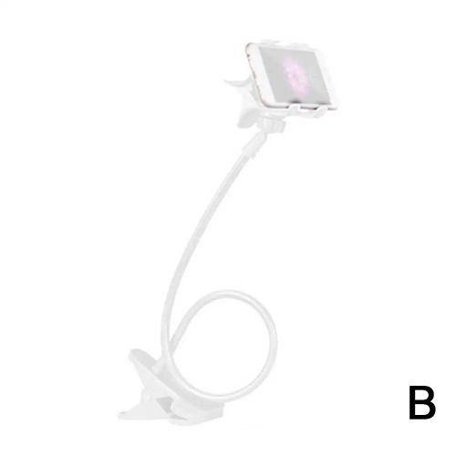 Support Universel Pour Téléphone Portable,Lit Flexible,Smartphones De Bureau,Clip De Table,Support De Base,360.White.
