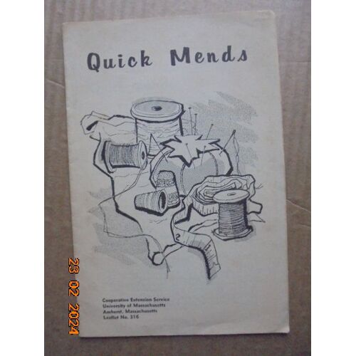 Leaflet No.316: Quick Mends