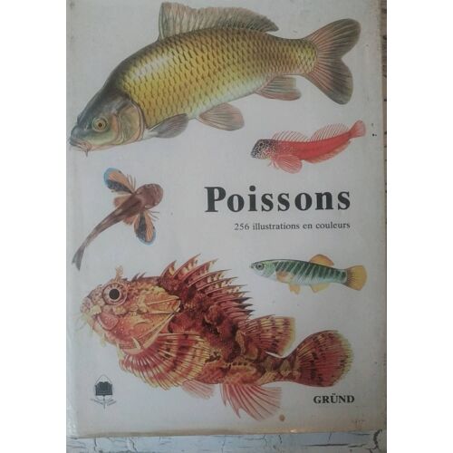 Poissons,256 Illustrations En Couleurs