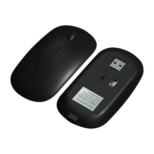 Souris sans fil bimode-1600 DPI Bluetooth et 2.4G,noir-FOREV Noir