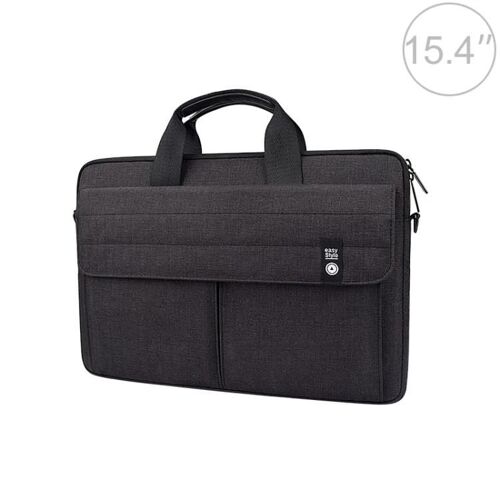 Sac de rangement portable pour ordinateur portable-15,4 pouces,sans bandoulière,noir noir