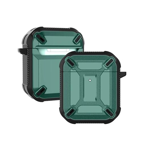 Étui pour écouteurs sans fil-Armure en silicone antichoc pour AirPods 1/2