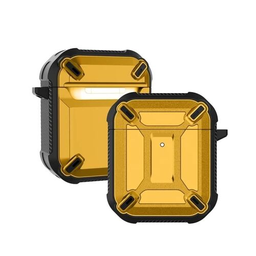 Étui pour écouteurs sans fil-Armure en silicone antichoc pour AirPods 1/2