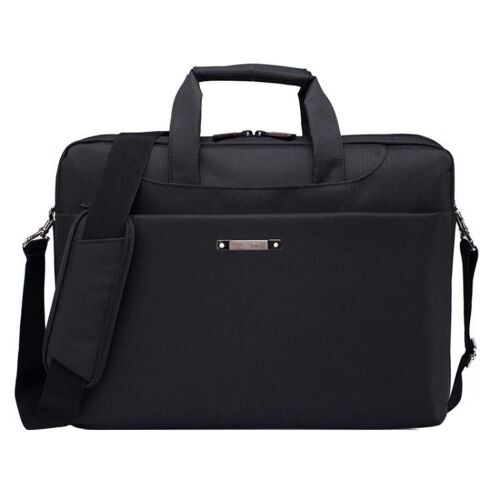 Sac portable pour ordinateur portable-15,6"" Nylon imperméable,une épaule,bleu marine