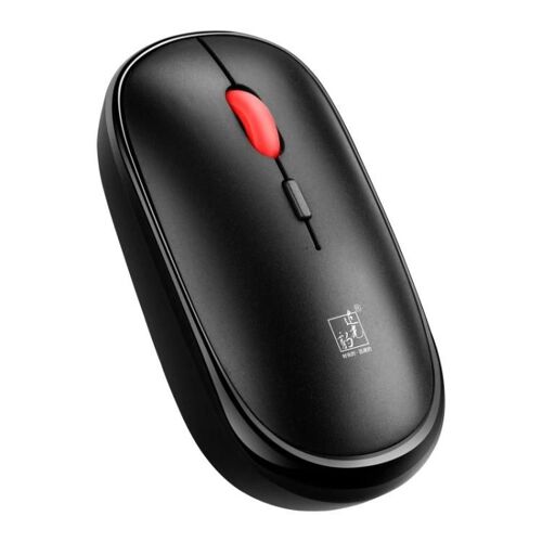 Souris sans fil-1600 DPI,4 touches,2.4G,universelle pour ordinateur portable et de bureau-ZGB Noir Noir