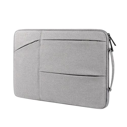 Sac à main étanche pour ordinateur portable de grande capacité-Absorbant les chocs,13,3"" Gris Gris