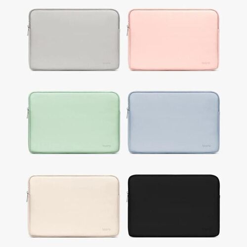 Sac Pour Ordinateur Portable En Cuir Pu 16/17 Pouces-Couleur Abricot + Sac De Puissance |