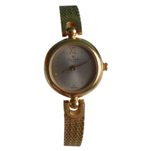 Montre Au Poignet 'clyda' Doré