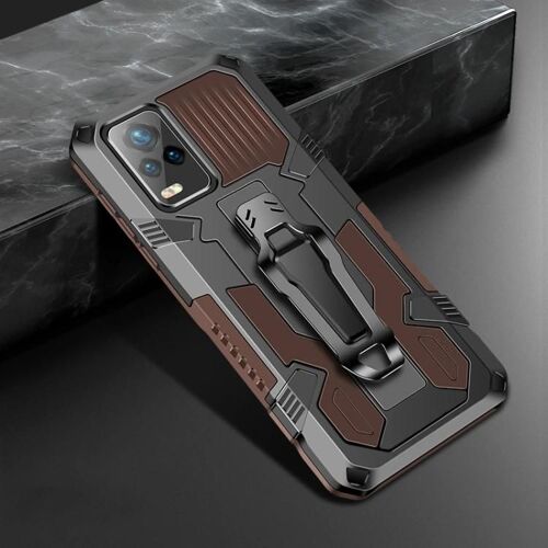 Coque Antichoc Vivo V20 - Armor Warrior Pc + Protection Tpu - Sunsky Coffee