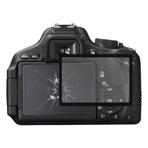 Objectif extérieur d'écran LCD en acrylique pour Canon EOS 60D / 600D-