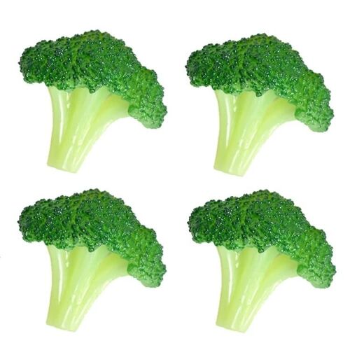 Modèle alimentaire de simulation de brocoli-4 accessoires de photographie PCS par