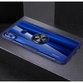 Coque De Protection Anti-Rayures Pour Huawei Honor 8x - Anneau En Tpu Et Acrylique,Bleu Bleu