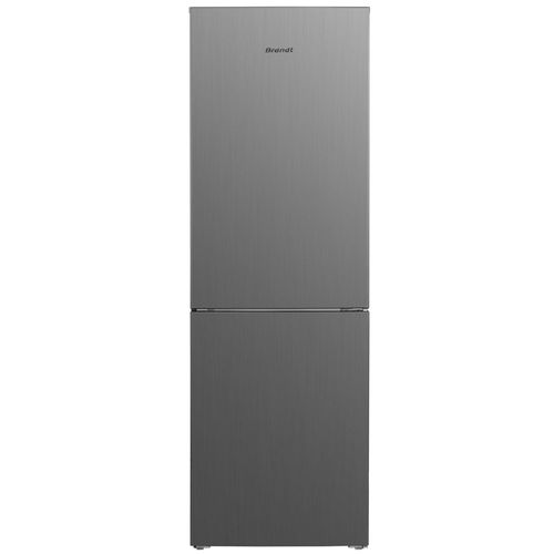 Réfrigérateur congélateur en bas Brandt BFC8562NX - Capacité totale : 327 L - Inox