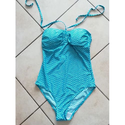 Maillot De Bain Femme Blue Motion Taille 38.