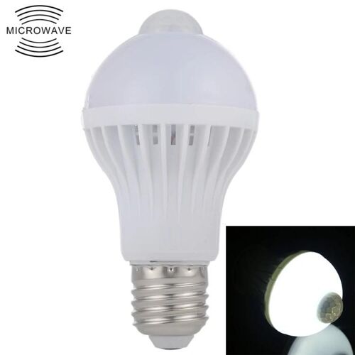 Ampoule Led E27-5w,12 Smd 5730,300lm,Capteur De Mouvement Infrarouge,Ac 220v