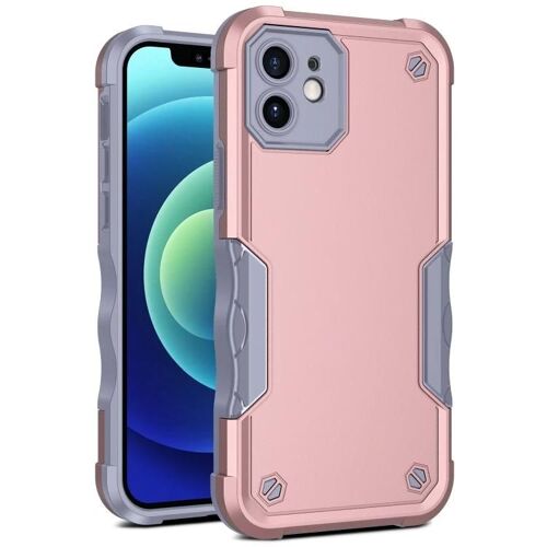 Coque de téléphone iPhone 12 Mini Armor-Antidérapante,Or rose,Or rose