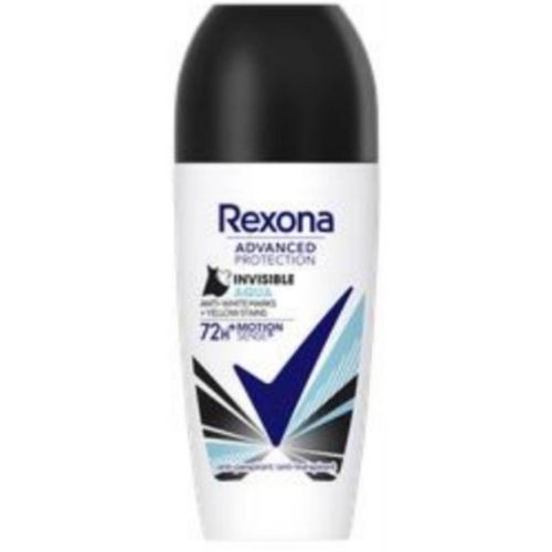 Déodorant Bille Invisible Aqua 72h Advanced Protection Rexona 50ml 