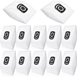 12 Sac pour Aspirateur Rowenta Hygiene + ZR200520 ZR200720,Rowenta Silence Force Modelle, Sac Compatible avec Rowenta Compact Power, X-Trem Power et Silence Force (RO64xx, RO63xx, RO68xx, RO39xx)