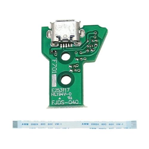 Carte De Port De Charge Usb Avec Câble Fpc Flex 12 Broches Pour Ps4-