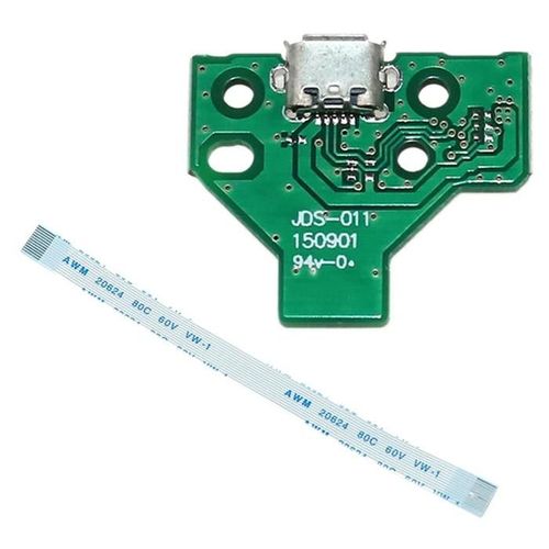 Carte De Port De Charge Usb Avec Câble Fpc Flex 12 Broches Pour Ps4-