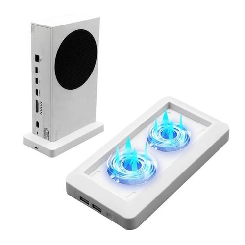 Base De Ventilateur De Refroidissement Xbox Series S-2 Ports Usb,