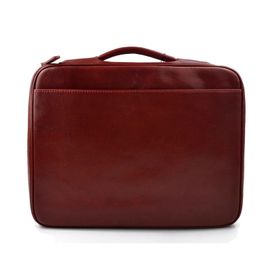 Bandoulière en cuir sac en cuir sac homme messenger sac d'épaule rouge