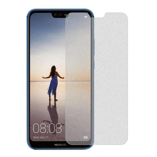 Film En Verre Trempé-Non Mat Dépoli Pour Huawei P20 Lite