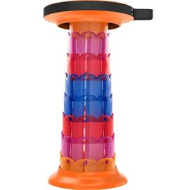 Tabouret Télescopique Pliant Portable-Surélevé 52cm,Shining Orange Shining Orange