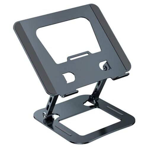 J30 Ordinateur de bureau portable Réglable pliable en acier allié Support de refroidissement pour ordinateur portable J30 Gris
