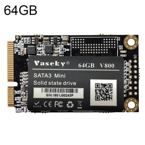 Mini SSD interne-Disque SATA3 MSATA 64 Go pour ordinateur portable-V800