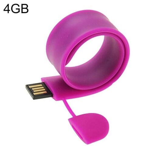 Clé USB-Bracelet en silicone 4GB Memory Stick par