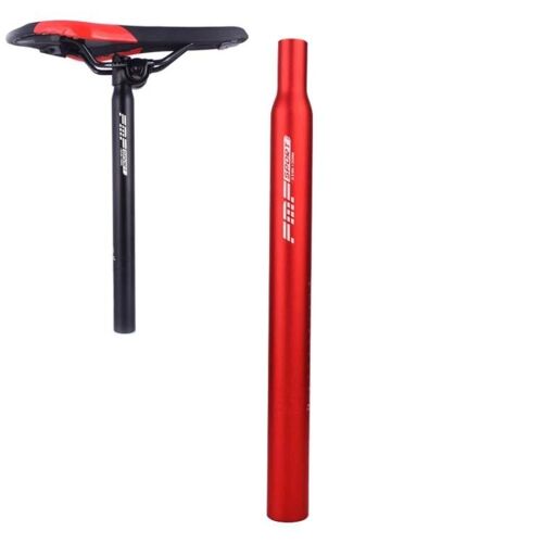 Tige De Selle Allongée Pour Vélo De Montagne En Alliage D'aluminium-25,4 X 350 Mm,Rouge Rouge