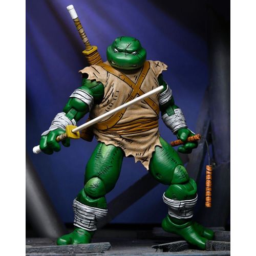 Les Tortues Ninja (Mirage Comics) - Figurine Michelangelo (The Wanderer) 18 Cm
