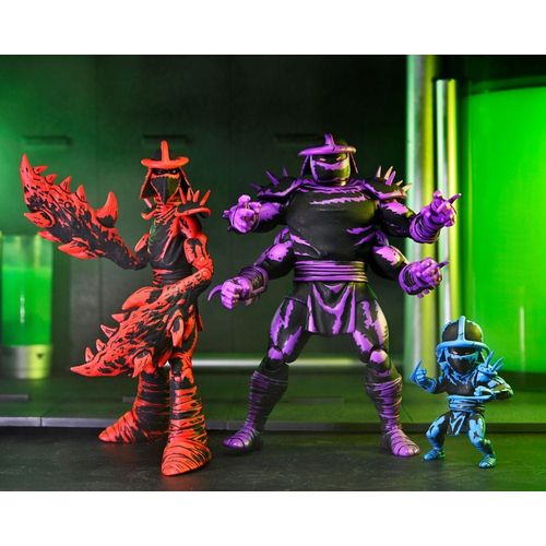Les Tortues Ninja (Mirage Comics) - Figurines Shredder Clones Box Set 18 Cm