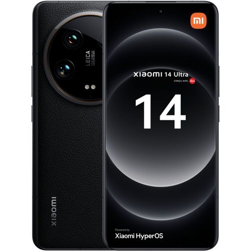 Xiaomi 14 Ultra conçu avec Leica - 5G/Wi-fi7 - 16/512Go - Noir