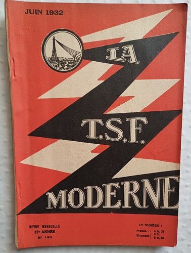 Tsf La T.S.F. Moderne # 143 Juin 1932