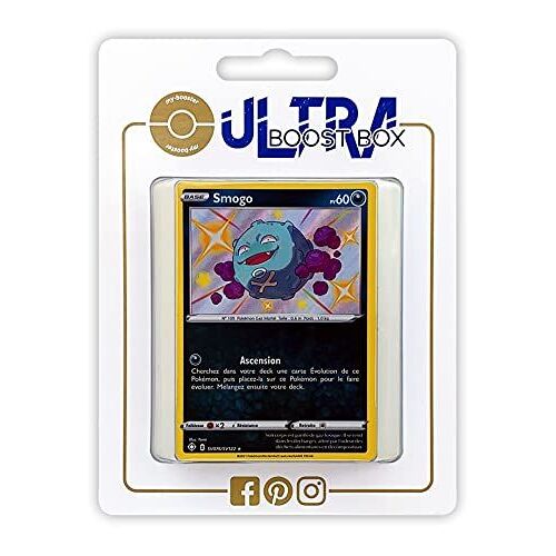 Smogo Sv076 Shiny Chromatique - Ultraboost X Epée Et Bouclier 4 5 Destinées Radieuses - Coffret De 10 Cartes Pokémon Françaises
