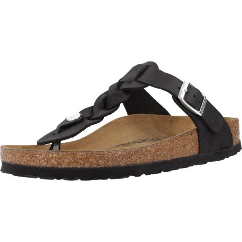 Birkenstock Gizeh Oiled Leather Colour Noir