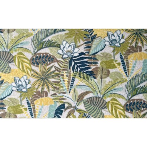 Tapis Must En Velours Imprimé Aude - 50 X 120 Cm - Vert
