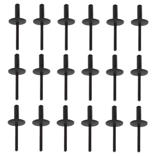 Garde-Boue De Pare-Choc De Voiture, Trou De 6mm, Attaches En Plastique À Rivets 100 Pour Voiture Bmw, Clip De Retenue Décoratif Intérieur, 51717002953 Pièces