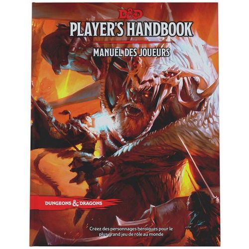 Asmodee Livret De Règles De Base De Dungeons Dragons : Manuel Des Joueurs